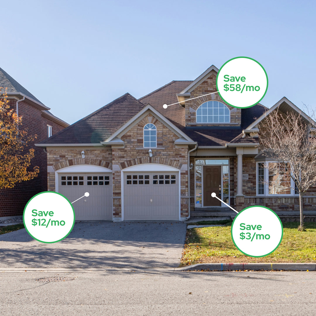 9 out of 10 homes are under-insulated. Save money on your energy bill by sealing your energy leaks.