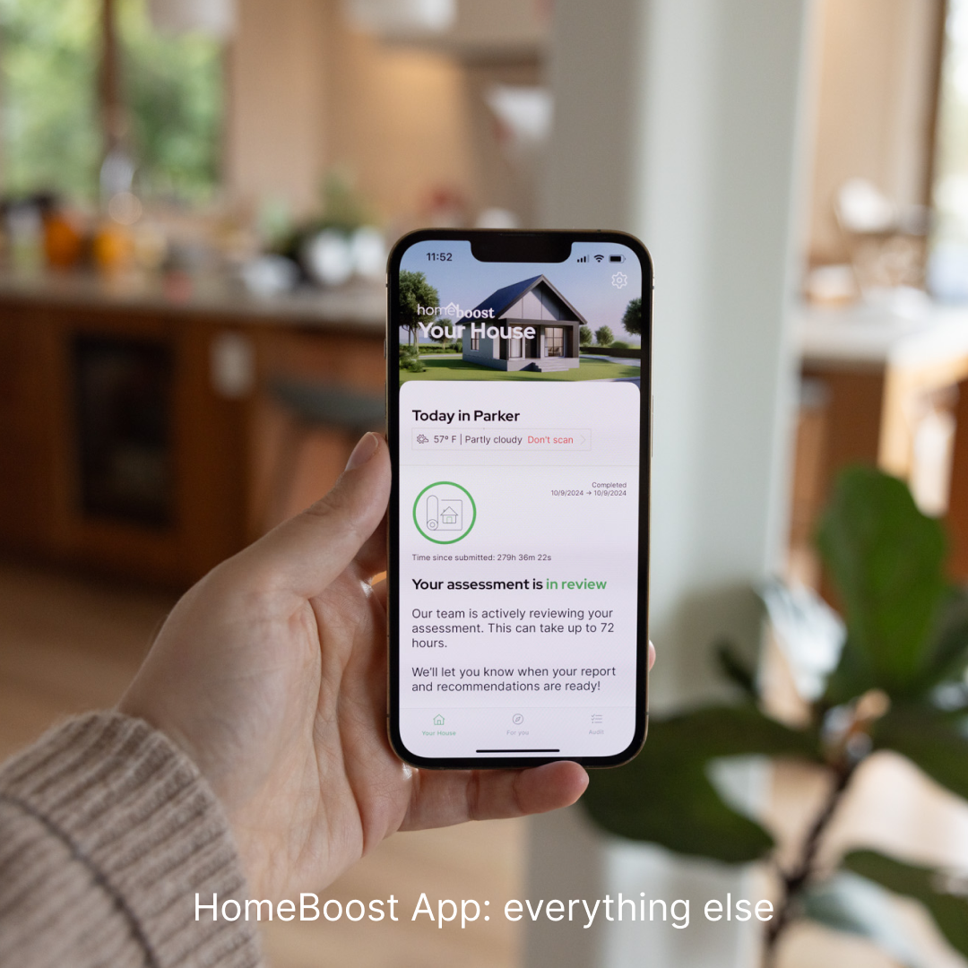 Home Energy Assessment - we provide the BoostBox